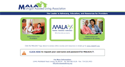 Desktop Screenshot of miassistedliving.org
